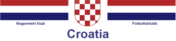 Kroatischer Fußballverein: Dinamo Zagreb, NK Junak Sinj, HNK Rijeka, HNK Hajduk  Split, HNK Segesta Sisak, NK GOŠK Dubrovnik, NK Varaždin