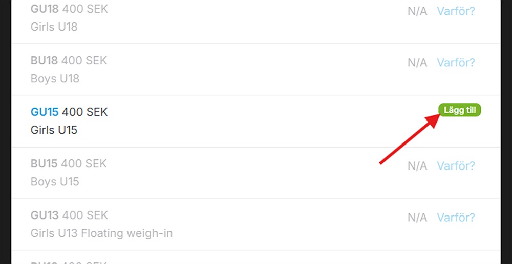 Steg 4 – välj kategori